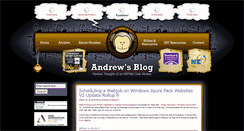 Desktop Screenshot of andrewwestgarth.co.uk
